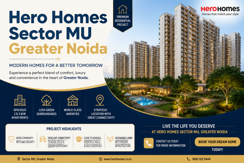 Hero Homes Sector MU Greater Noida (2)
