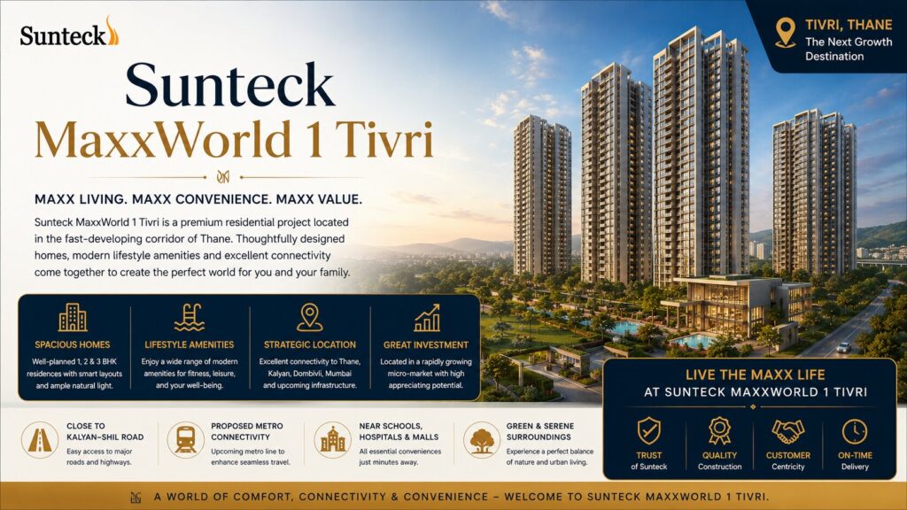 Sunteck MaxxWorld 1 Tivri